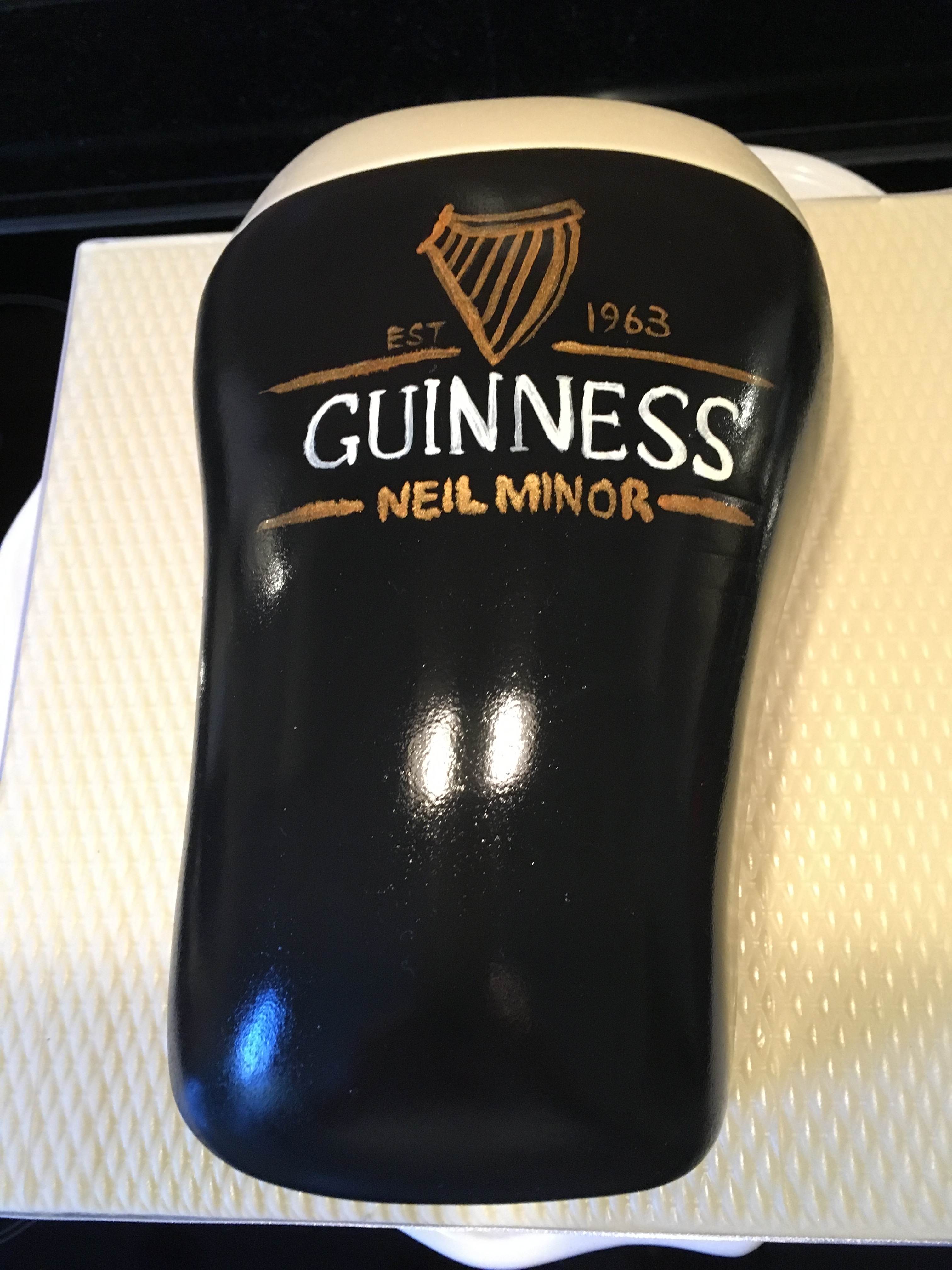 Guiness glass